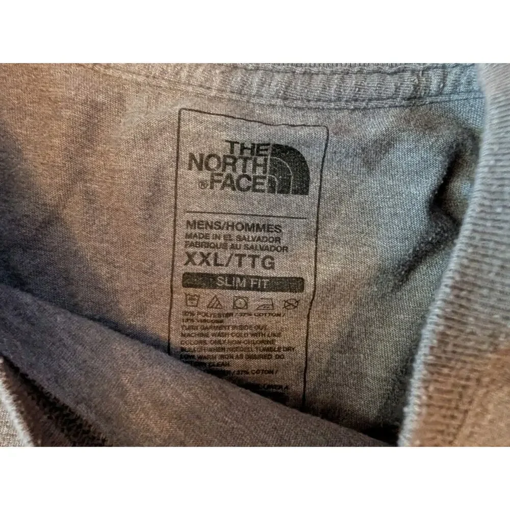 The North Face T Shirt Never Stop Exploring Men's XXL Gray